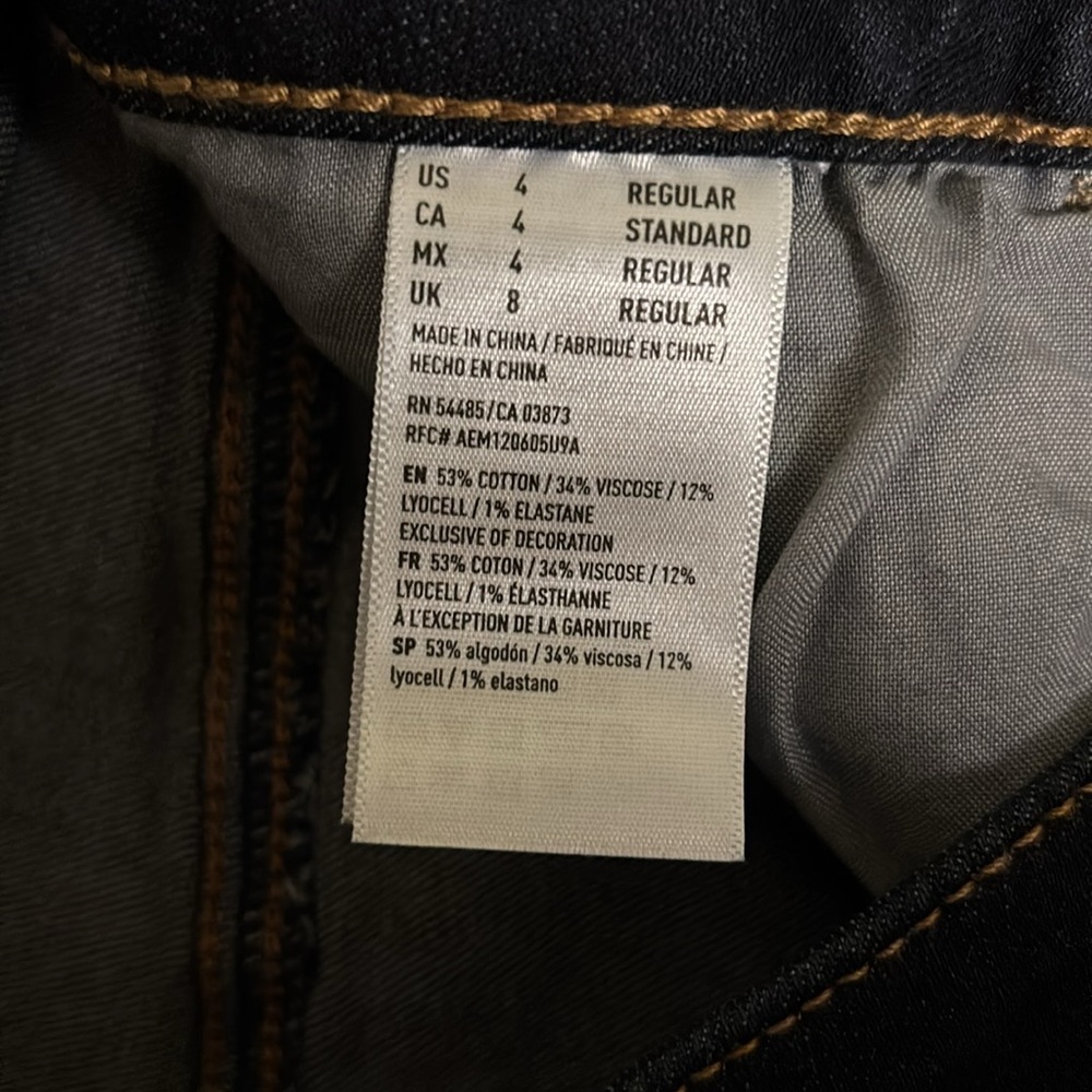 Brand-New Dark Wash Skinny Jeans - Picture 8 of 10